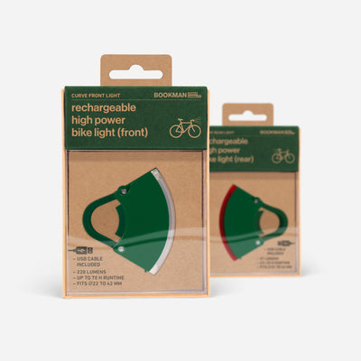 Curve cykellampa set i förpackning#color_green