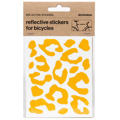 Bookman Reflekterande leopard klistermärken i förpackning#color_yellow