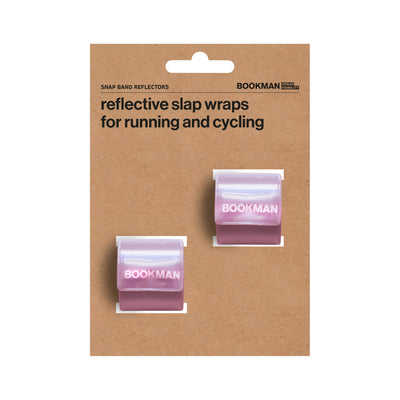 Bookman Slapwrap reflex i förpackning#color_pink